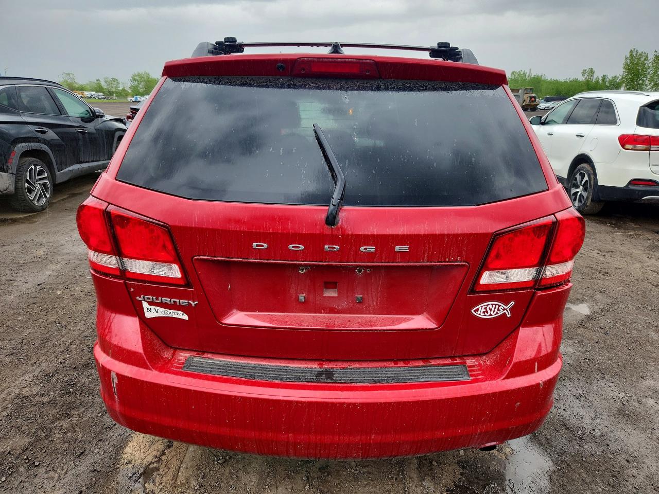 2012 Dodge Journey Se Red vin: 3C4PDCAB9CT333700