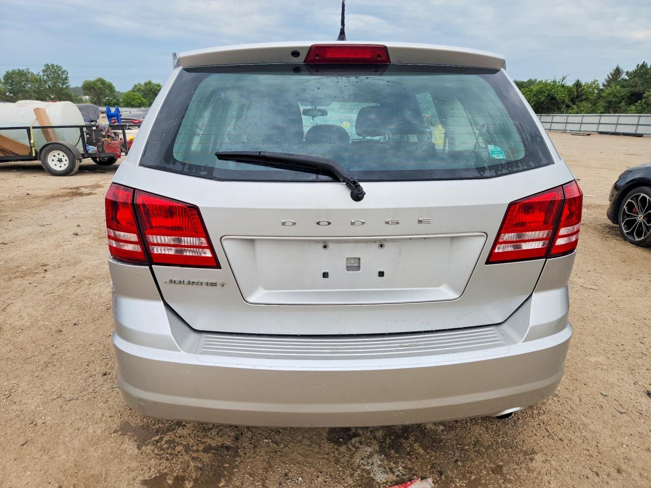 2012 Dodge Journey Se Silver vin: 3C4PDCAB9CT390768