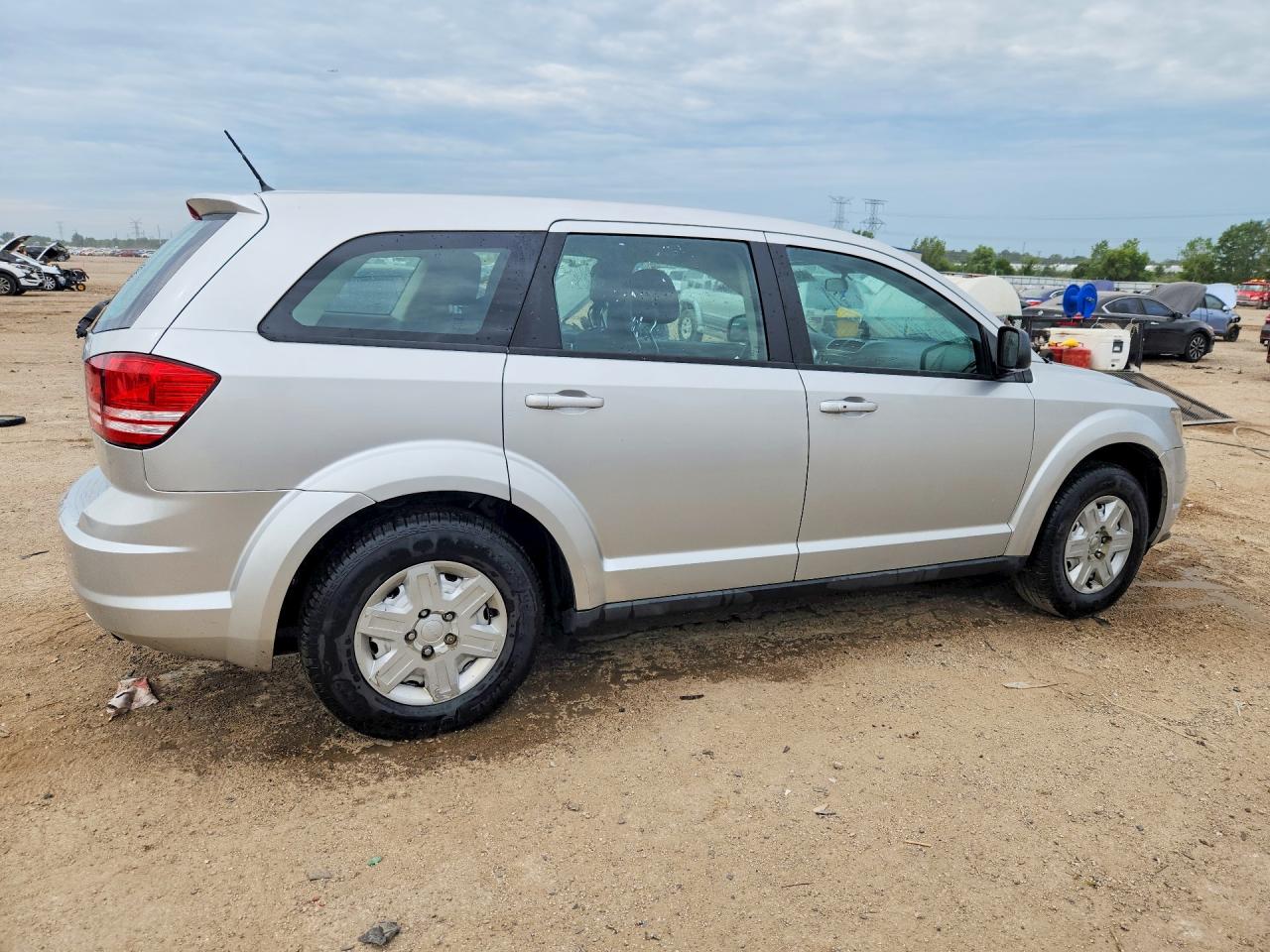 2012 Dodge Journey Se Silver vin: 3C4PDCAB9CT390768