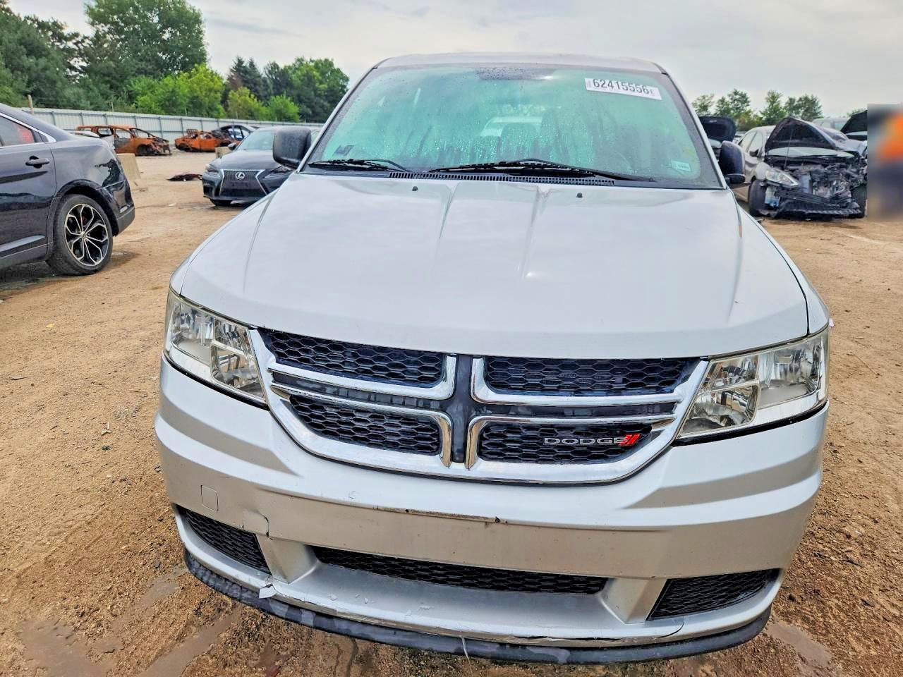 2012 Dodge Journey Se Silver vin: 3C4PDCAB9CT390768