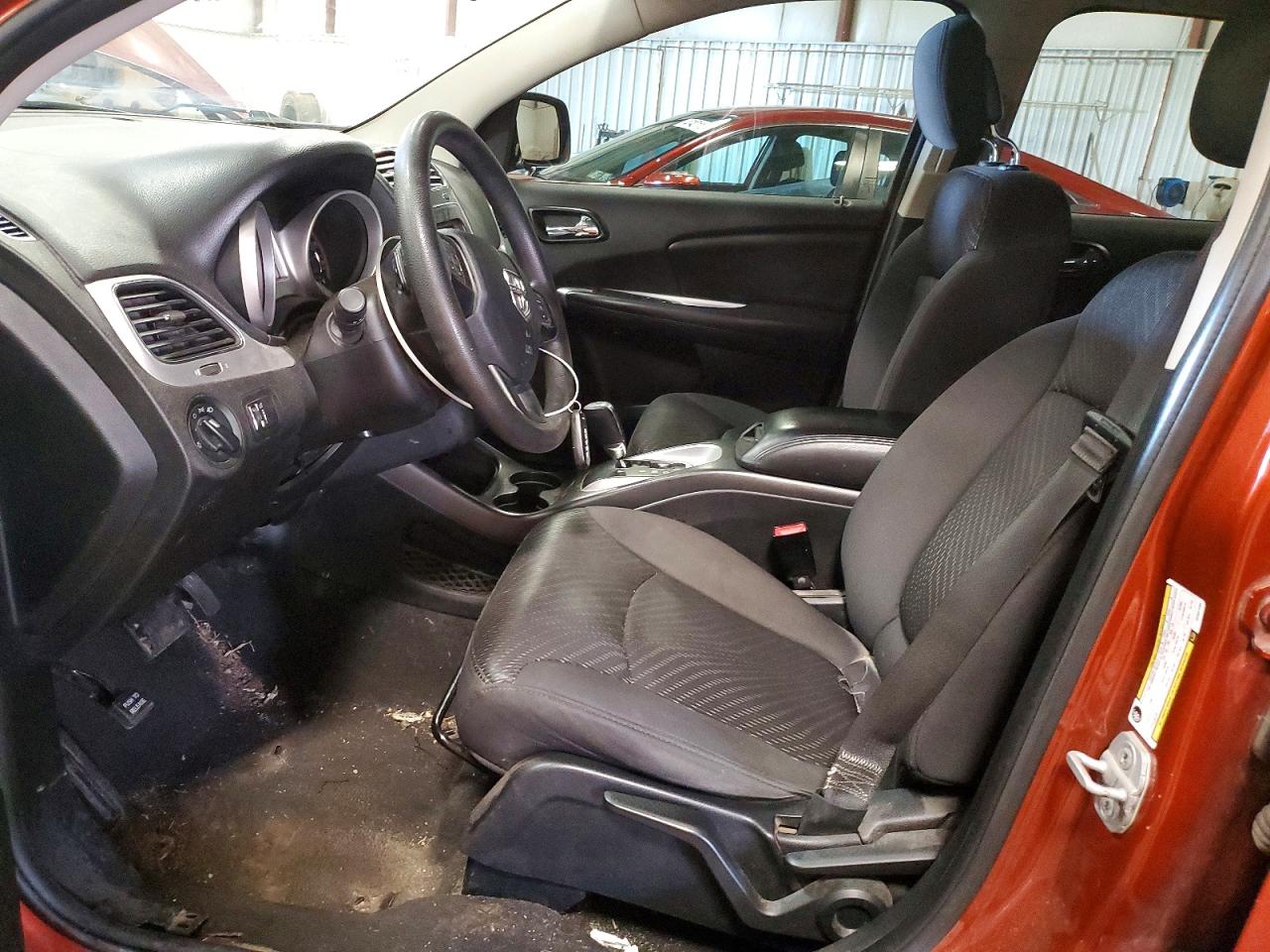 2013 Dodge Journey Se Orange vin: 3C4PDCAB9DT537284