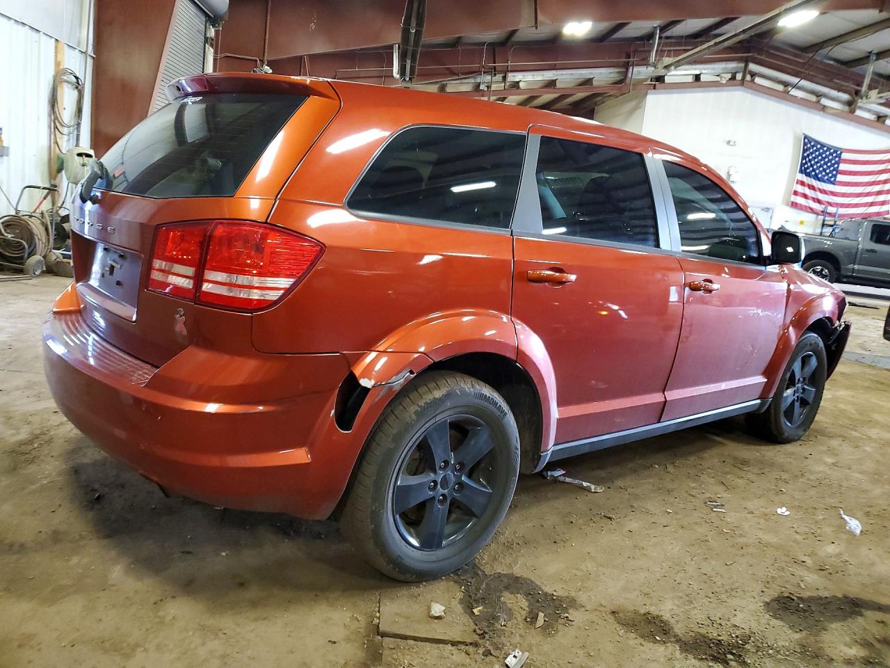 2013 Dodge Journey Se Orange vin: 3C4PDCAB9DT537284