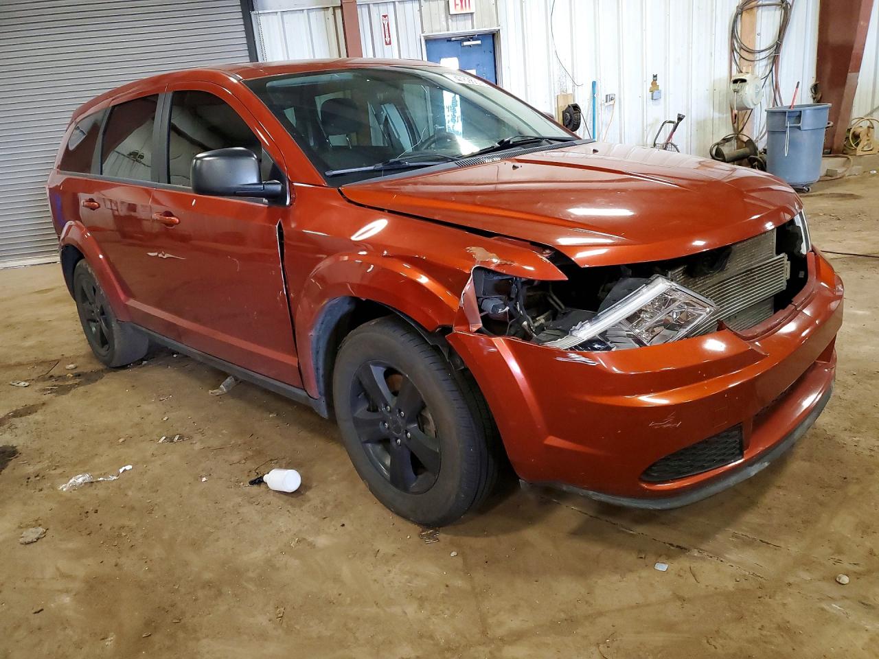 2013 Dodge Journey Se Orange vin: 3C4PDCAB9DT537284