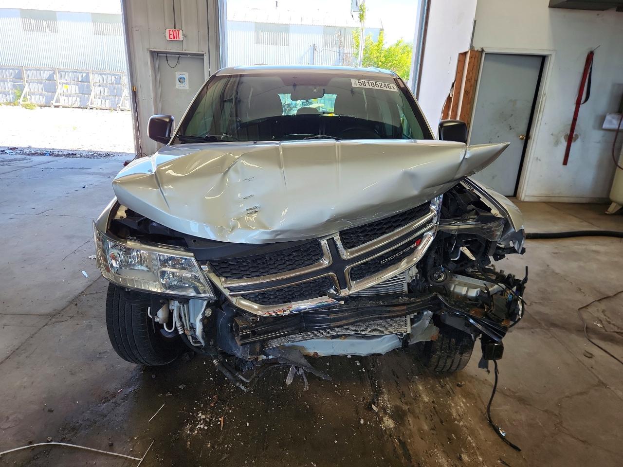 2013 Dodge Journey Se Silver vin: 3C4PDCAB9DT587795