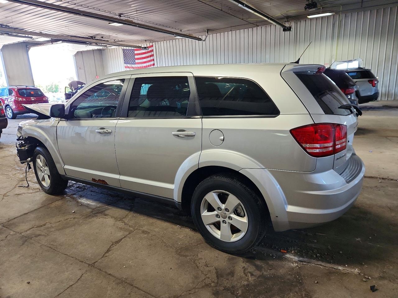 2013 Dodge Journey Se Silver vin: 3C4PDCAB9DT587795