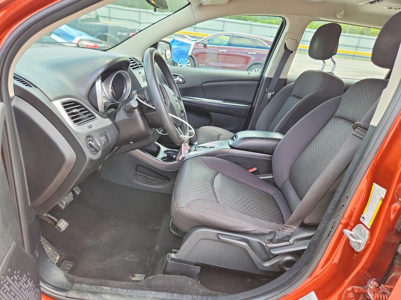 2013 Dodge Journey Se Orange vin: 3C4PDCAB9DT715694