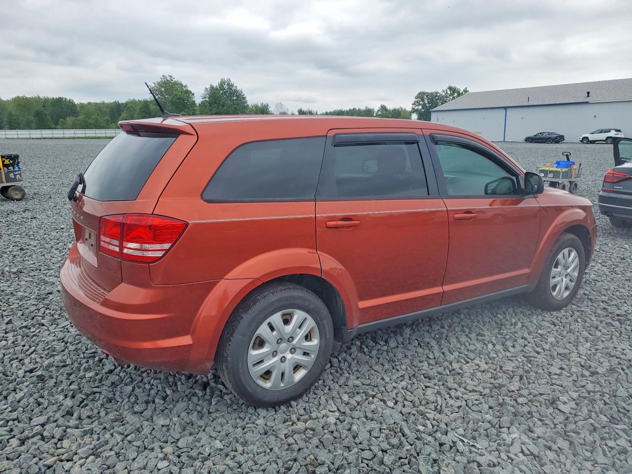 2013 Dodge Journey Se Orange vin: 3C4PDCAB9DT733130