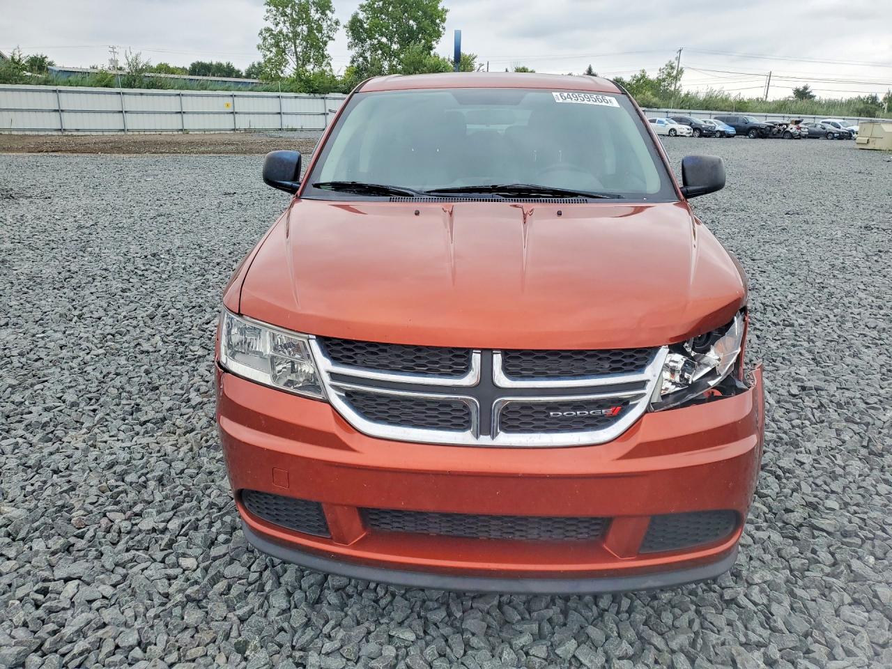 2013 Dodge Journey Se Orange vin: 3C4PDCAB9DT733130