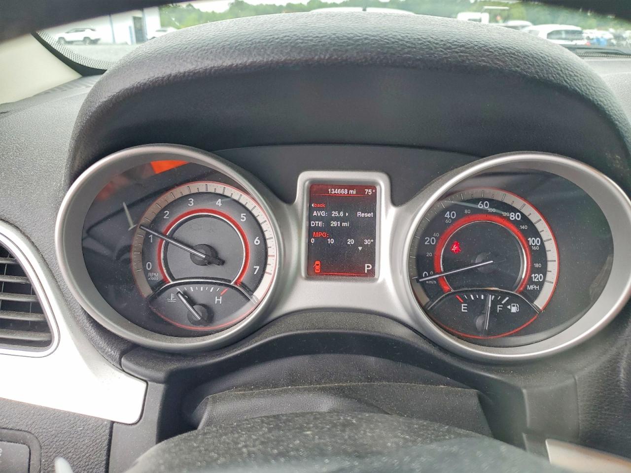 2013 Dodge Journey Se Orange vin: 3C4PDCAB9DT733130
