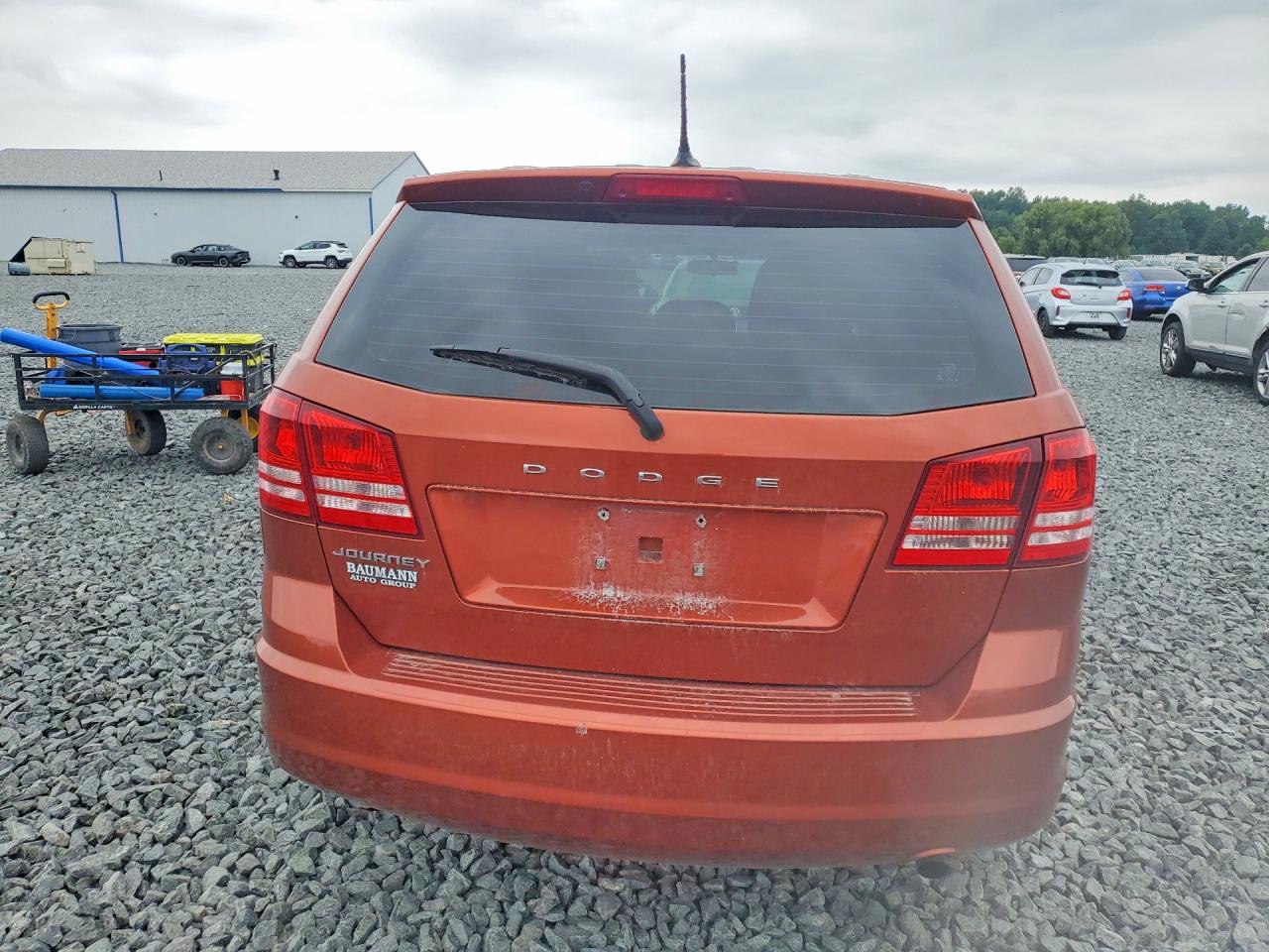 2013 Dodge Journey Se Orange vin: 3C4PDCAB9DT733130