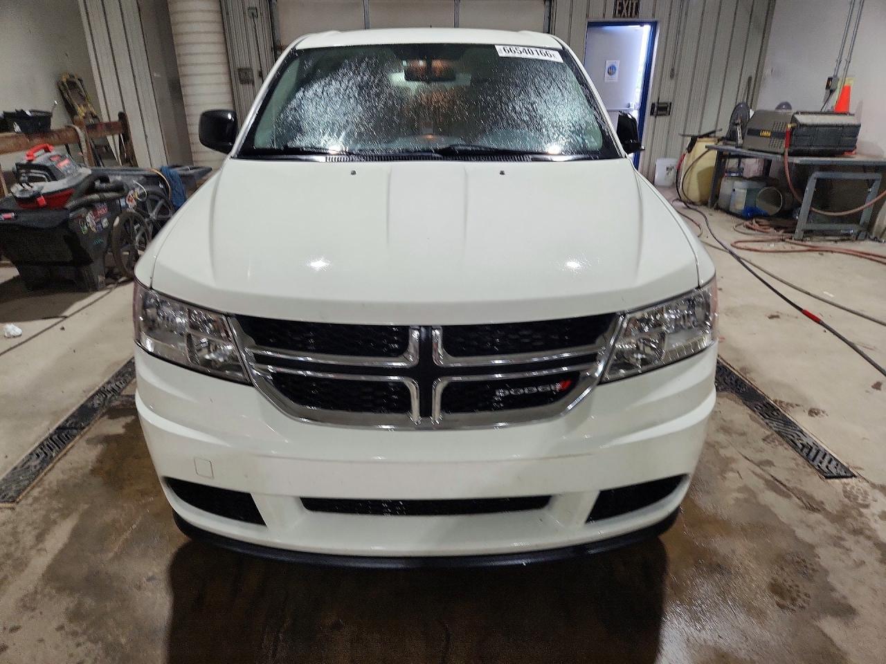 2014 Dodge Journey Se White vin: 3C4PDCAB9ET119048