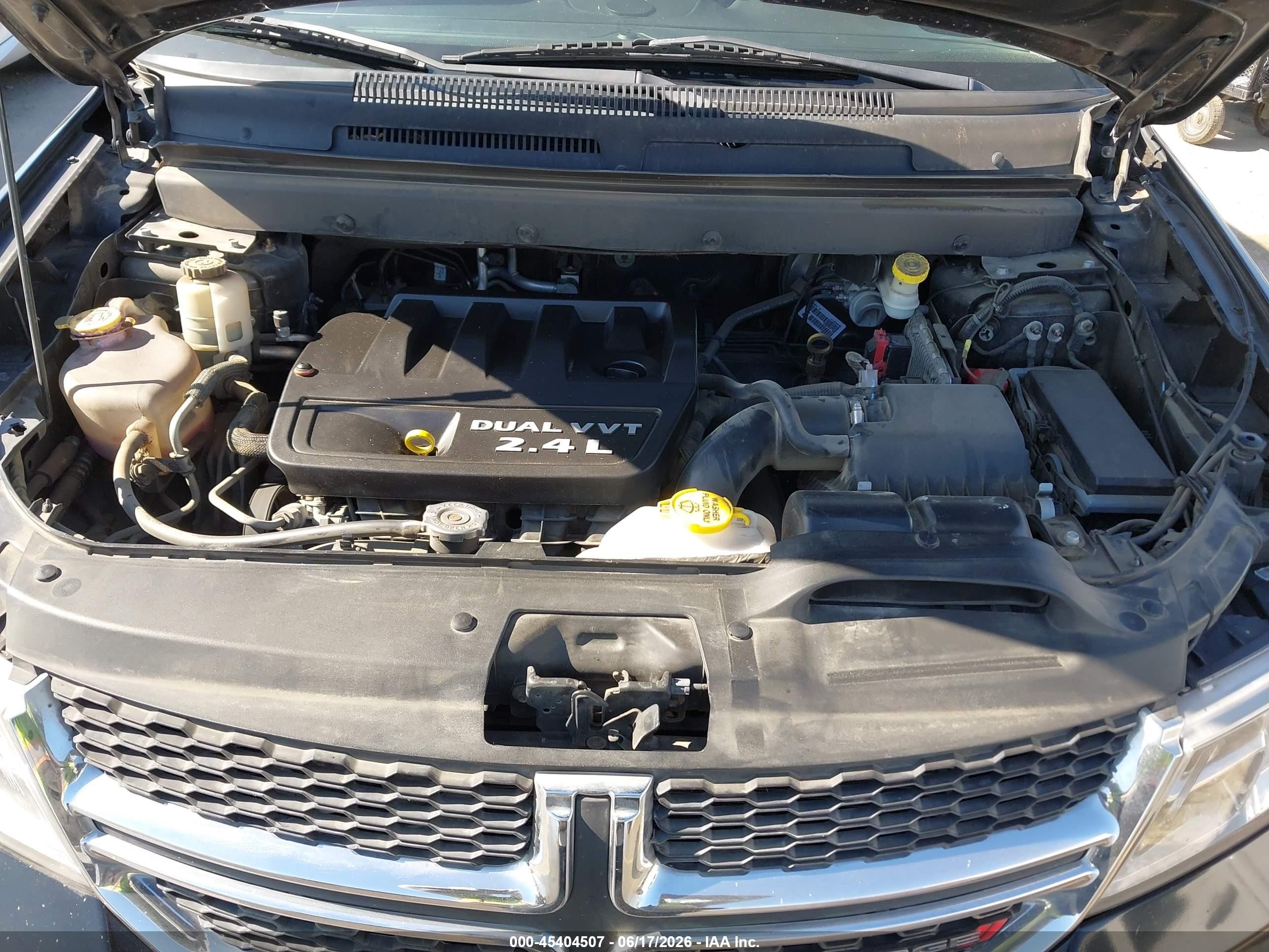 2014 Dodge Journey American Value Pkg Черный vin: 3C4PDCAB9ET139803