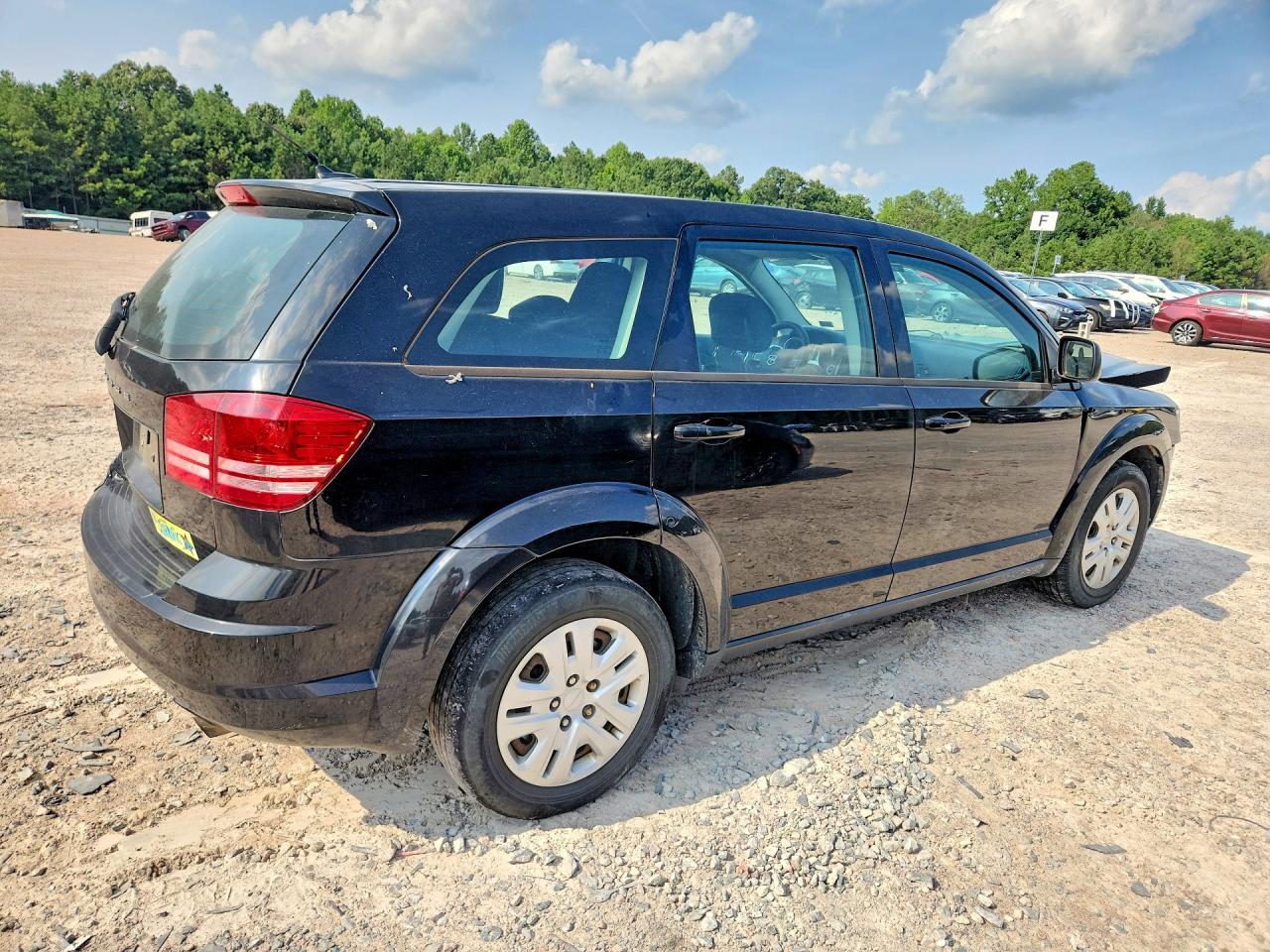2014 Dodge Journey Se Black vin: 3C4PDCAB9ET156861