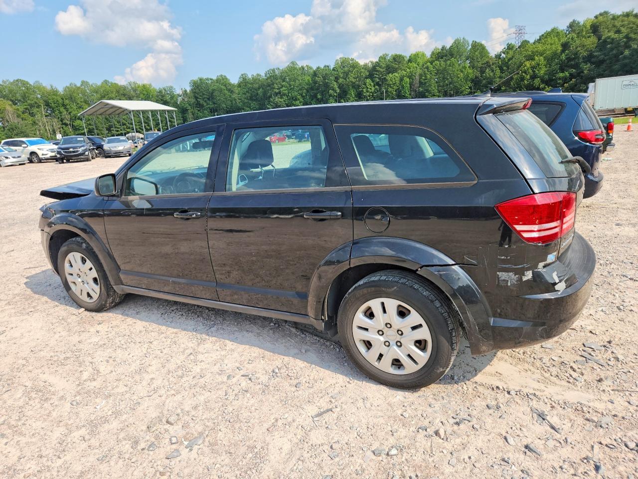 2014 Dodge Journey Se Black vin: 3C4PDCAB9ET156861