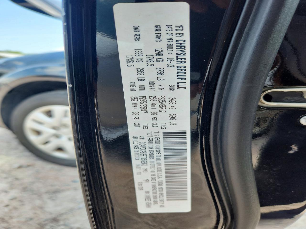 2014 Dodge Journey Se Black vin: 3C4PDCAB9ET156861