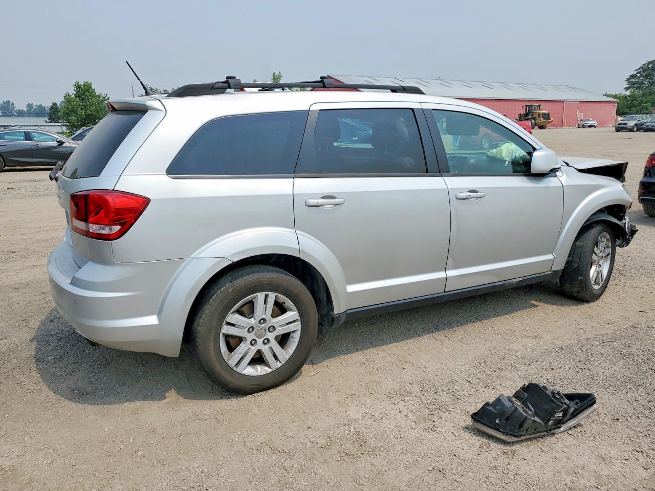 2014 Dodge Journey Se Серебряный vin: 3C4PDCAB9ET204682