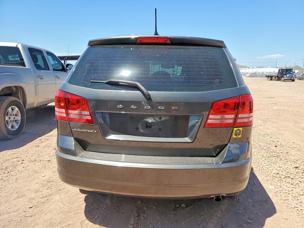 2015 Dodge Journey Se Gray vin: 3C4PDCAB9FT559742