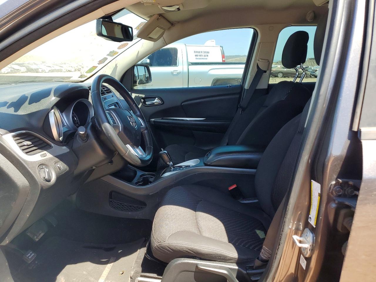 2015 Dodge Journey Se Gray vin: 3C4PDCAB9FT559742
