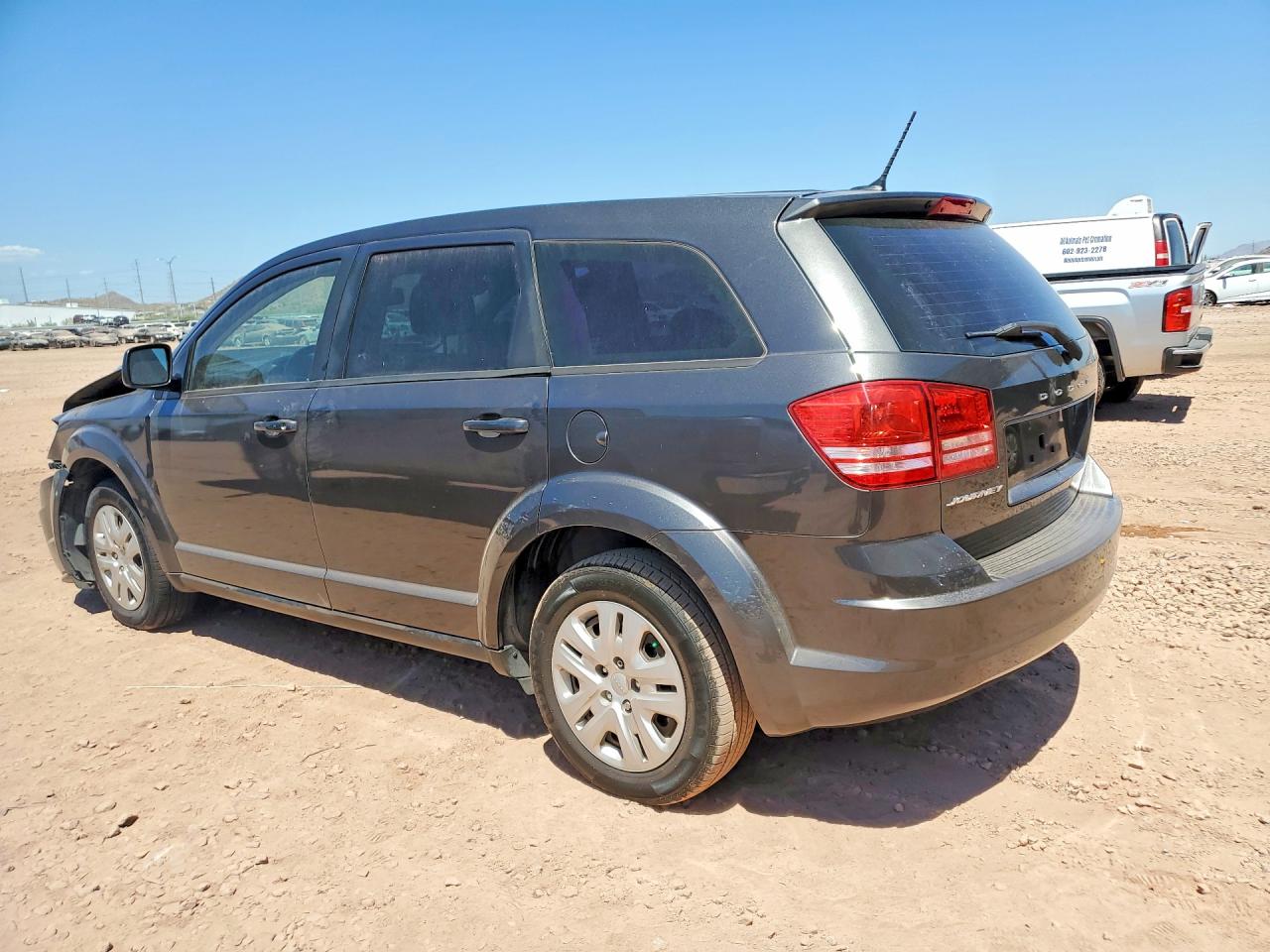 2015 Dodge Journey Se Gray vin: 3C4PDCAB9FT559742