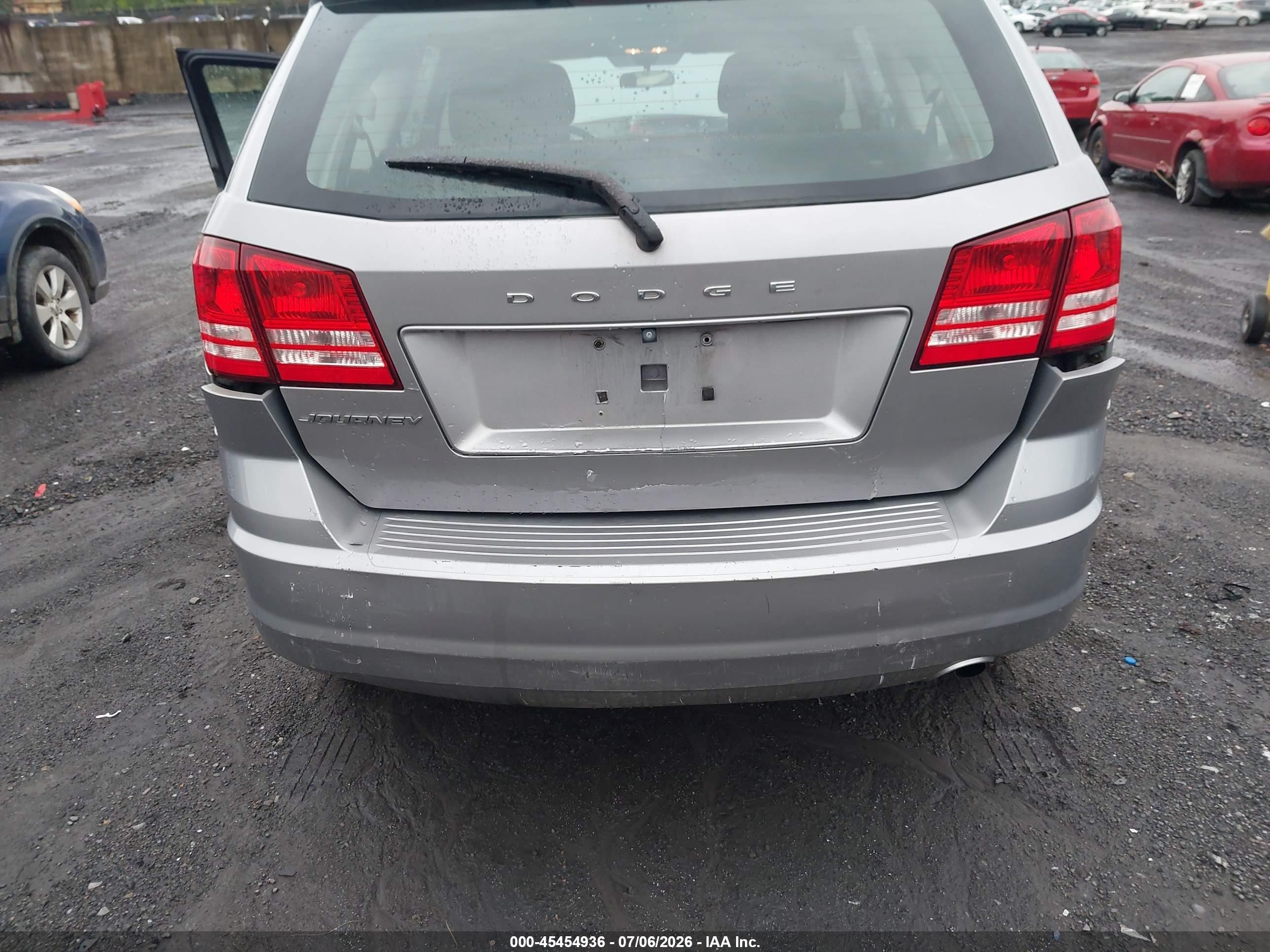 2015 Dodge Journey American Value Pkg Gray vin: 3C4PDCAB9FT591672