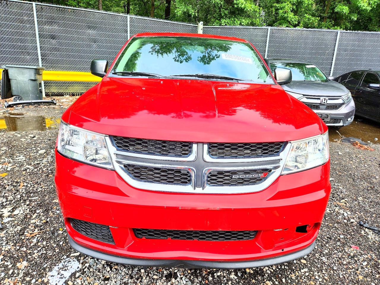 2015 Dodge Journey Se Red vin: 3C4PDCAB9FT618031