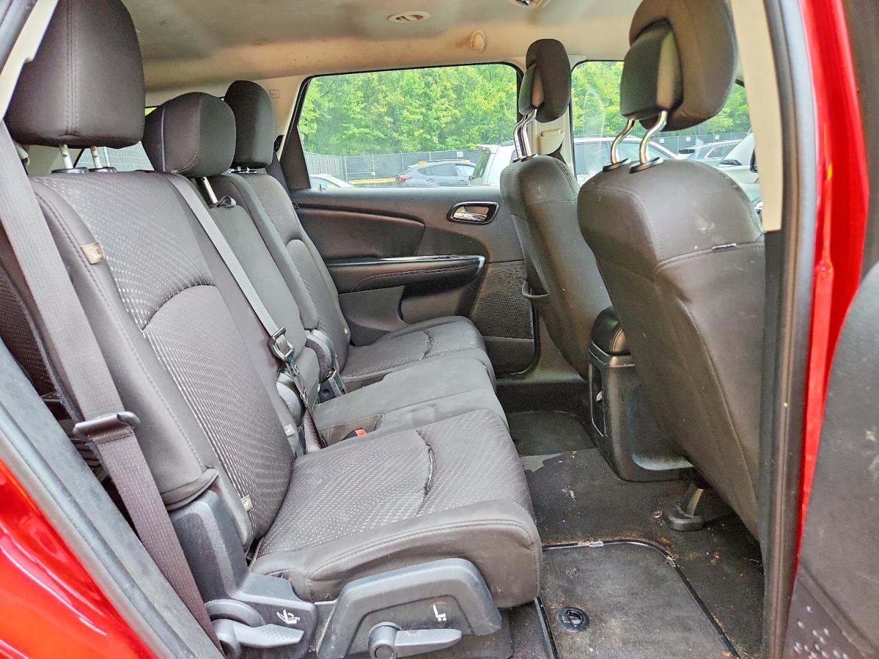 2015 Dodge Journey Se Red vin: 3C4PDCAB9FT618031
