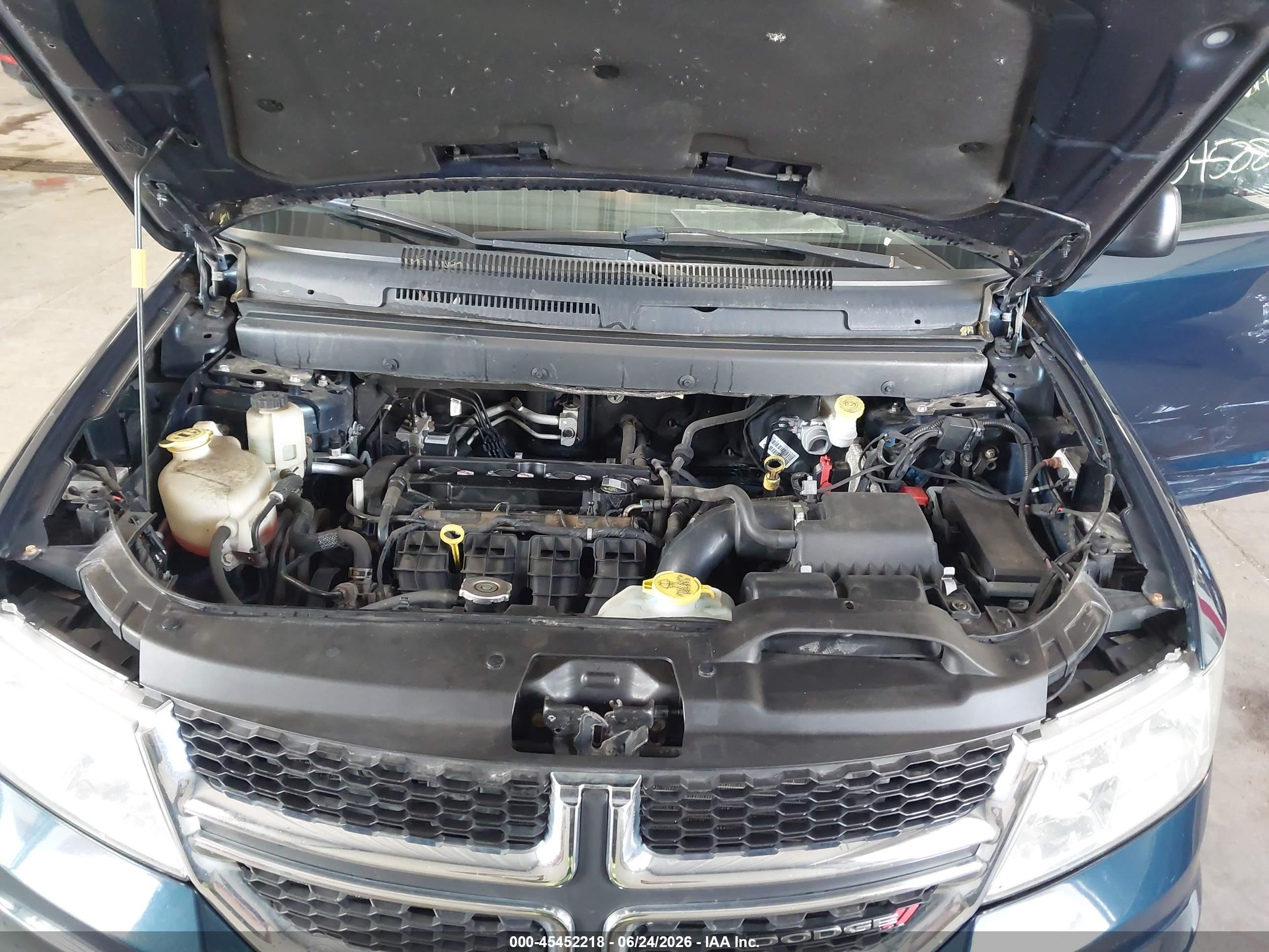 2015 Dodge Journey Cvp/se Plus Blue vin: 3C4PDCAB9FT640983