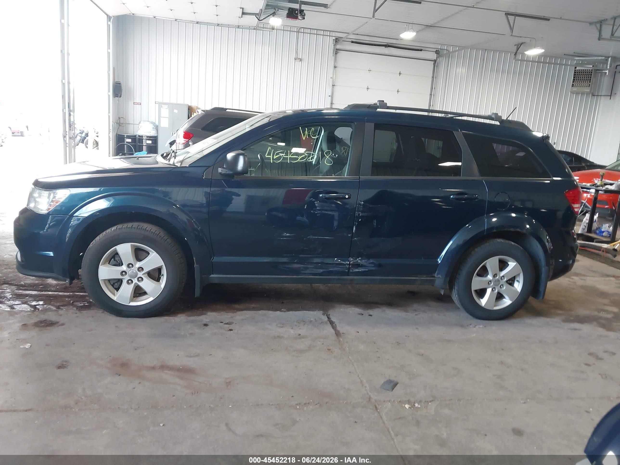 2015 Dodge Journey Cvp/se Plus Blue vin: 3C4PDCAB9FT640983