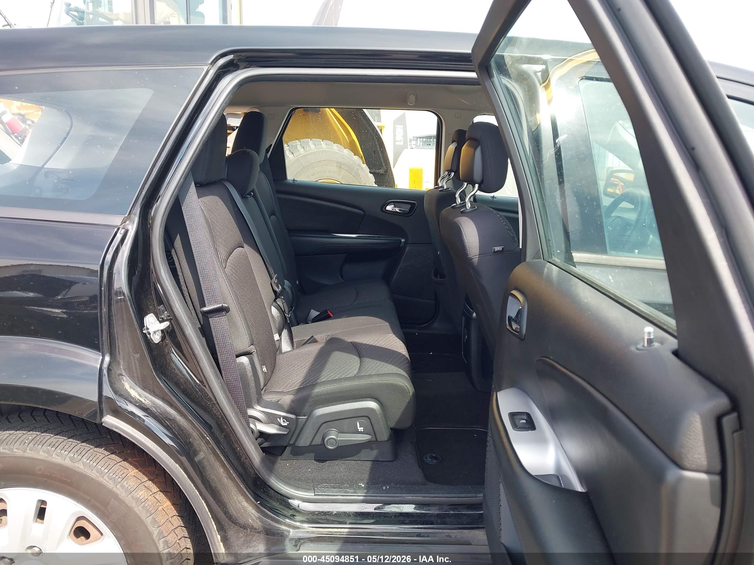 2015 Dodge Journey American Value Pkg Black vin: 3C4PDCAB9FT645018