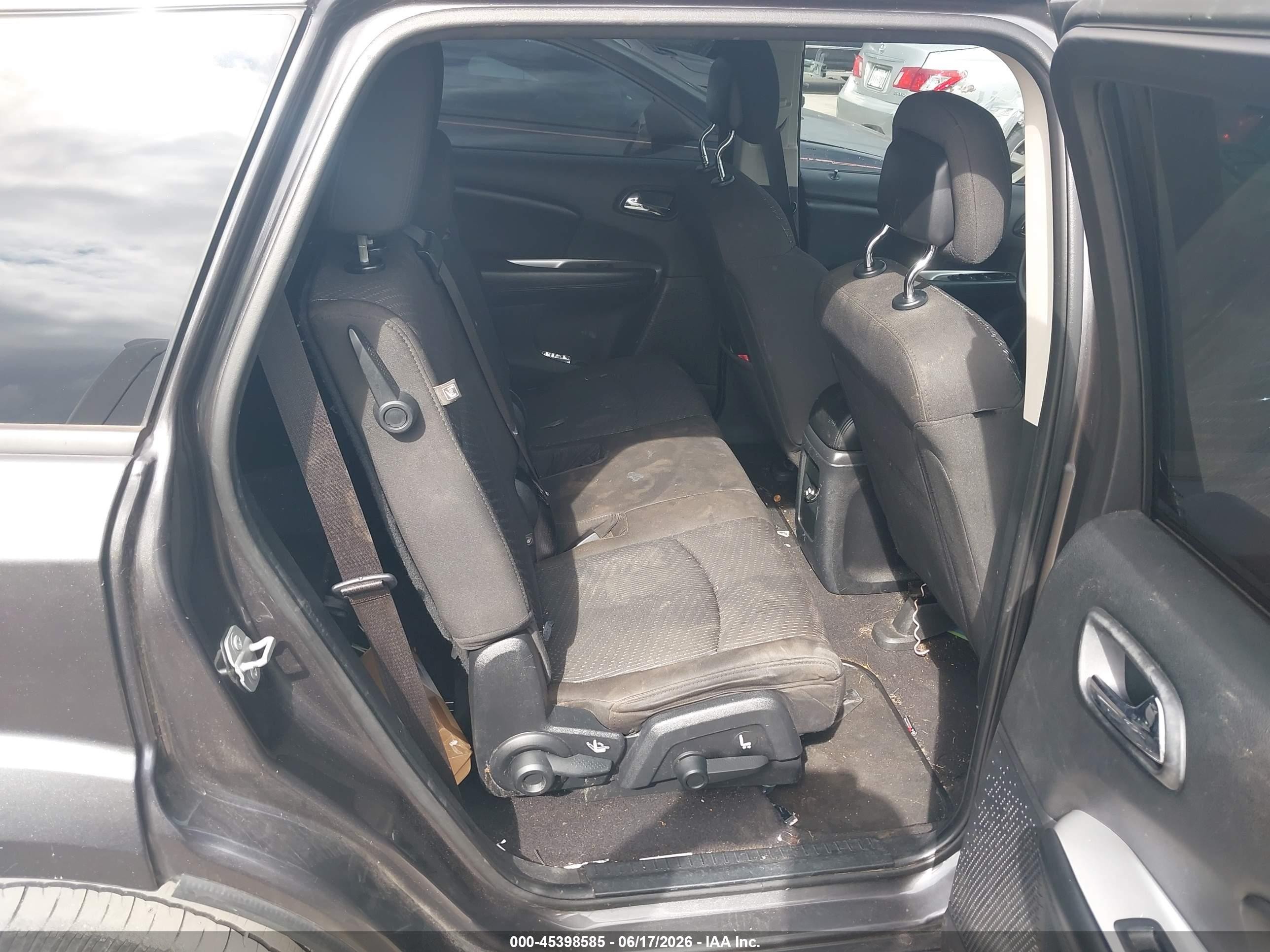 2015 Dodge Journey Se Gray vin: 3C4PDCAB9FT687141