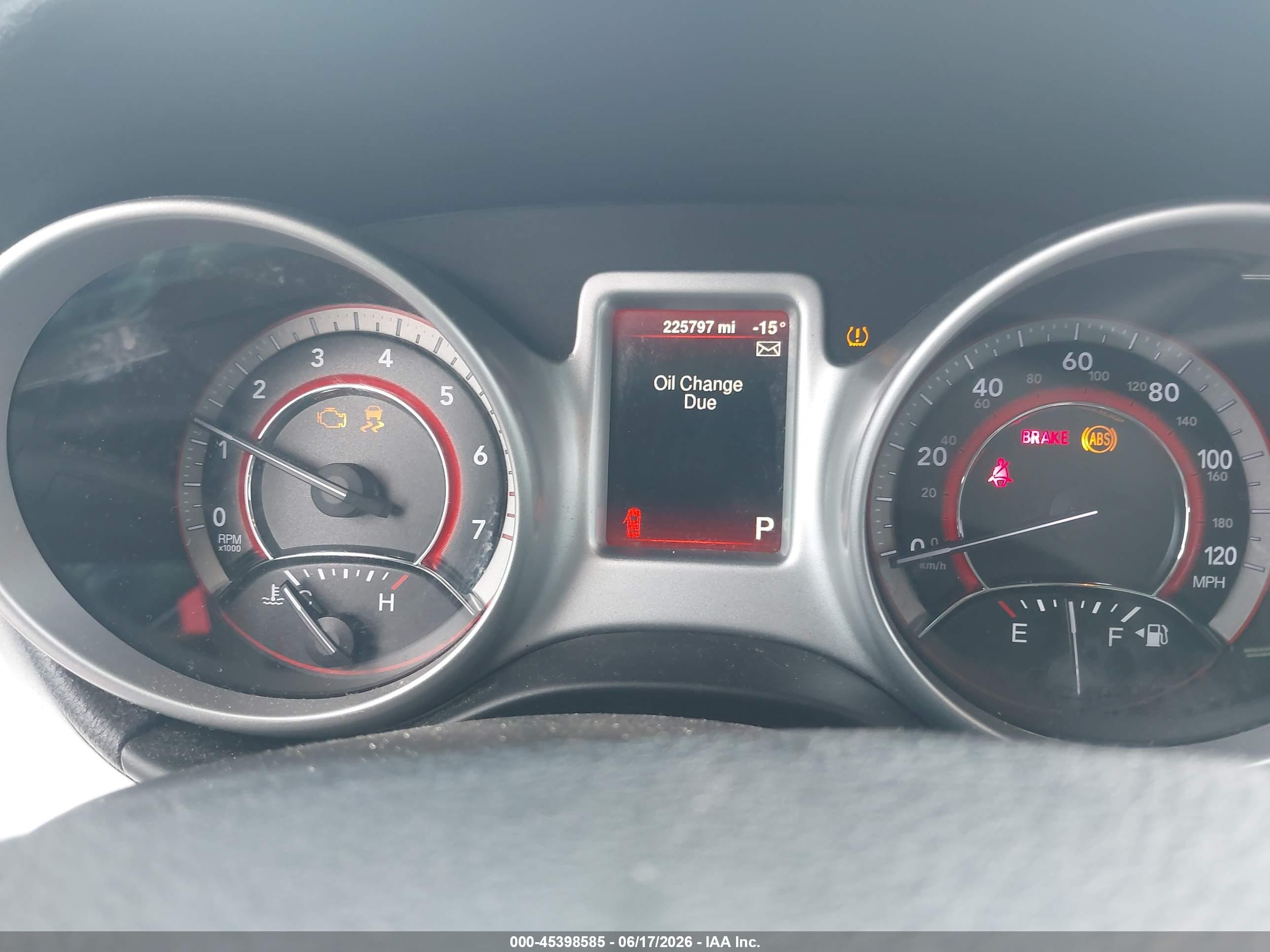 2015 Dodge Journey Se Gray vin: 3C4PDCAB9FT687141