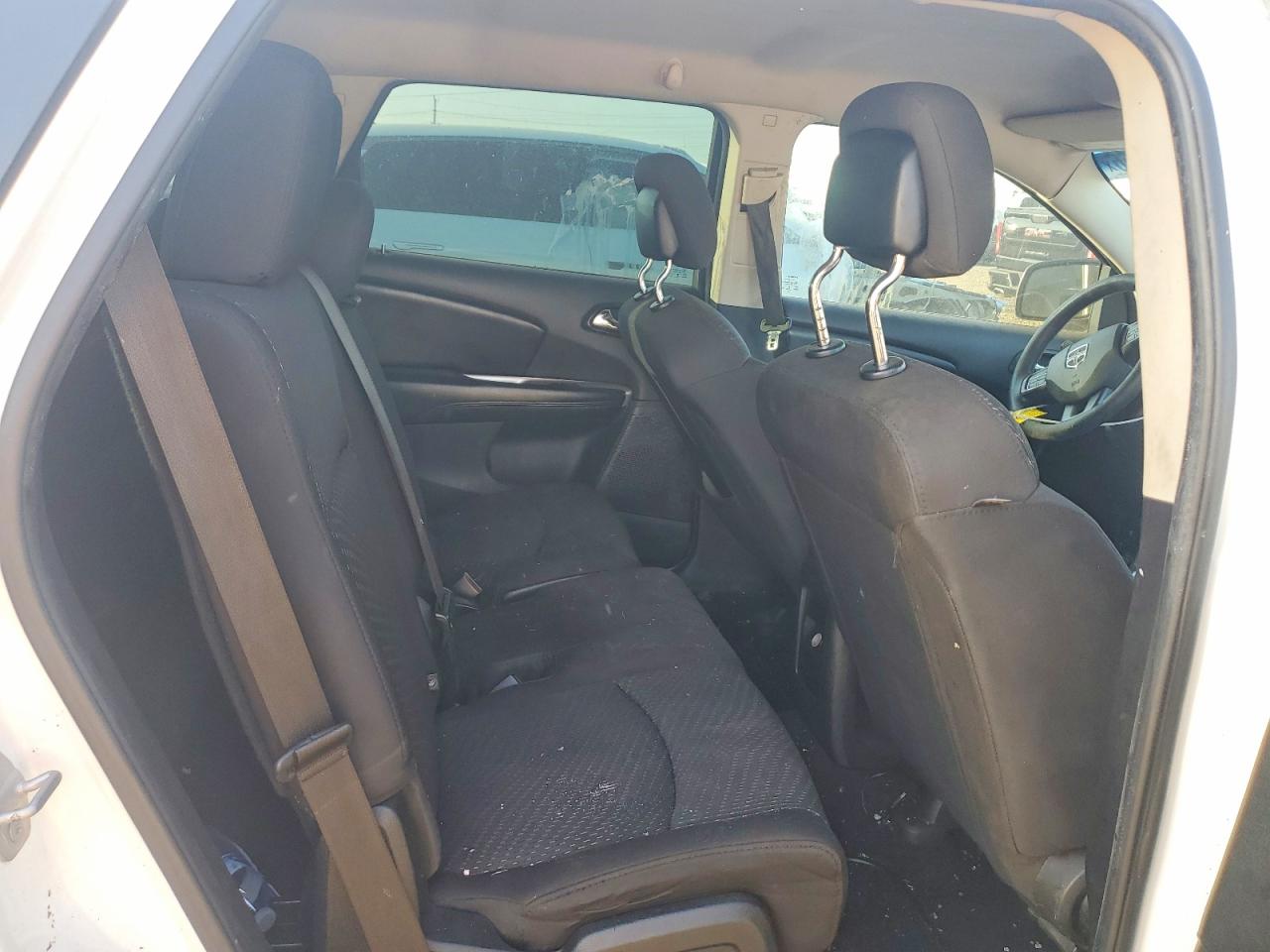 2015 Dodge Journey Se White vin: 3C4PDCAB9FT712538