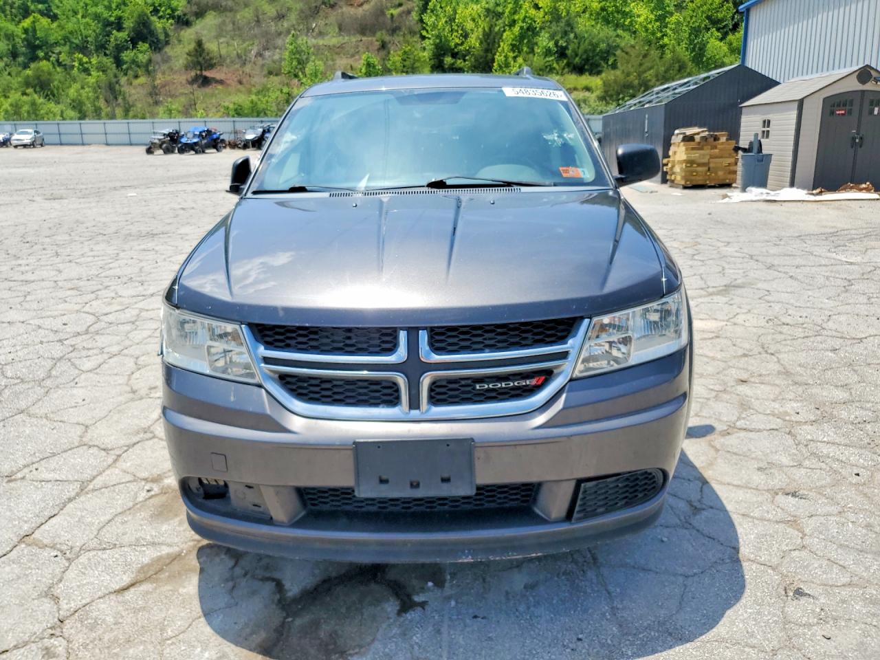 2017 Dodge Journey Se Gray vin: 3C4PDCAB9HT538490
