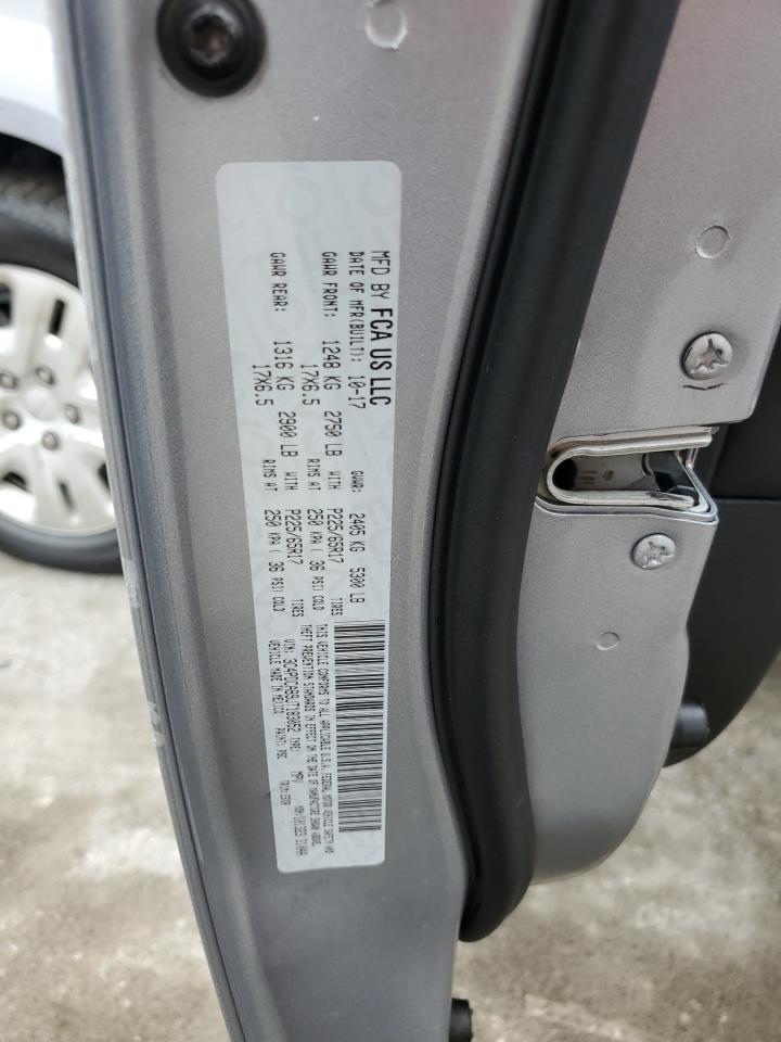 2018 Dodge Journey Se Gray vin: 3C4PDCAB9JT183052