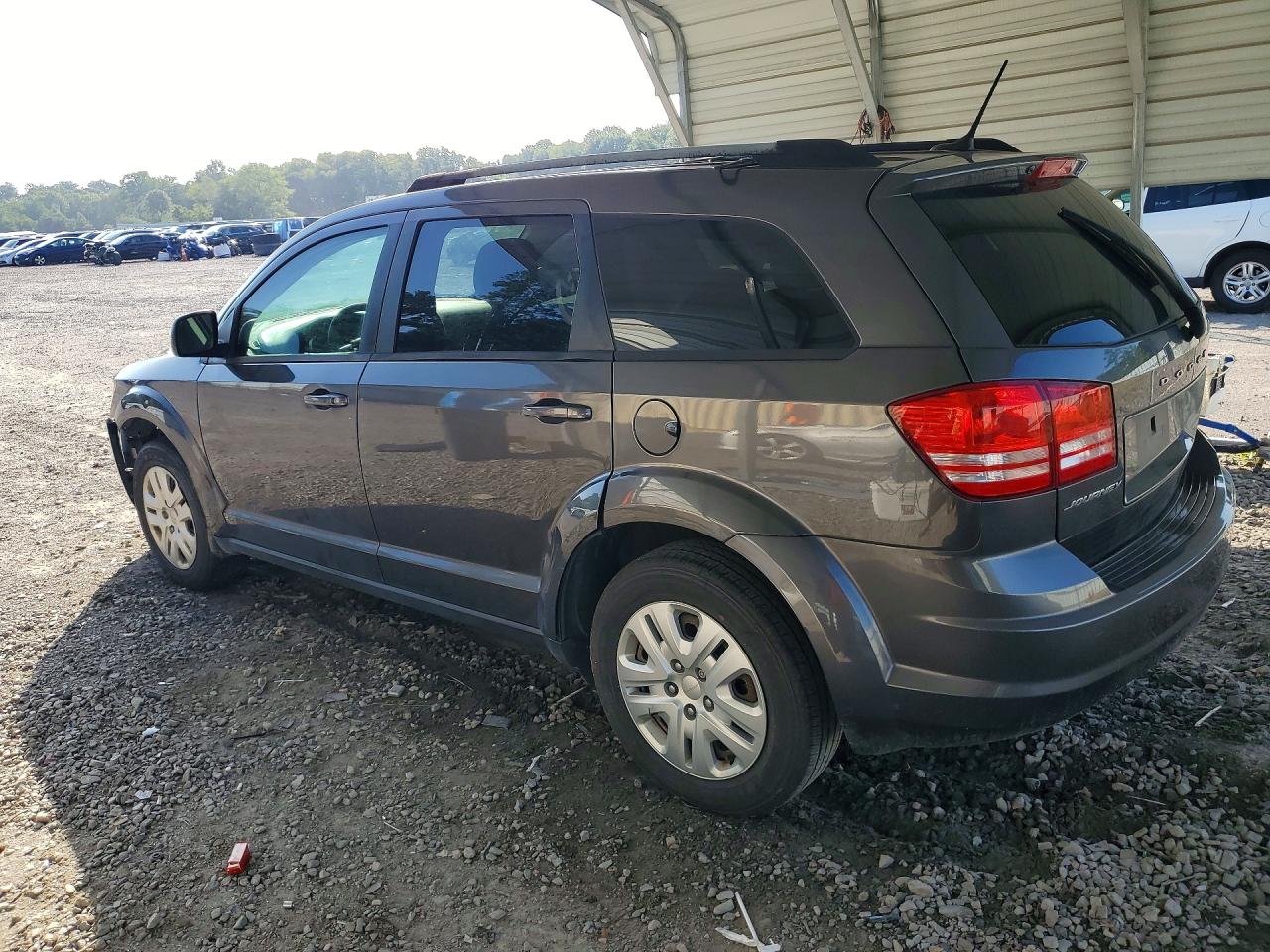2018 Dodge Journey Se Gray vin: 3C4PDCAB9JT300662