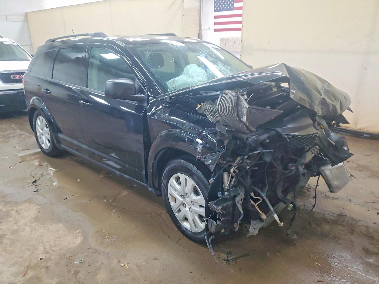 2018 Dodge Journey Se Black vin: 3C4PDCAB9JT379685