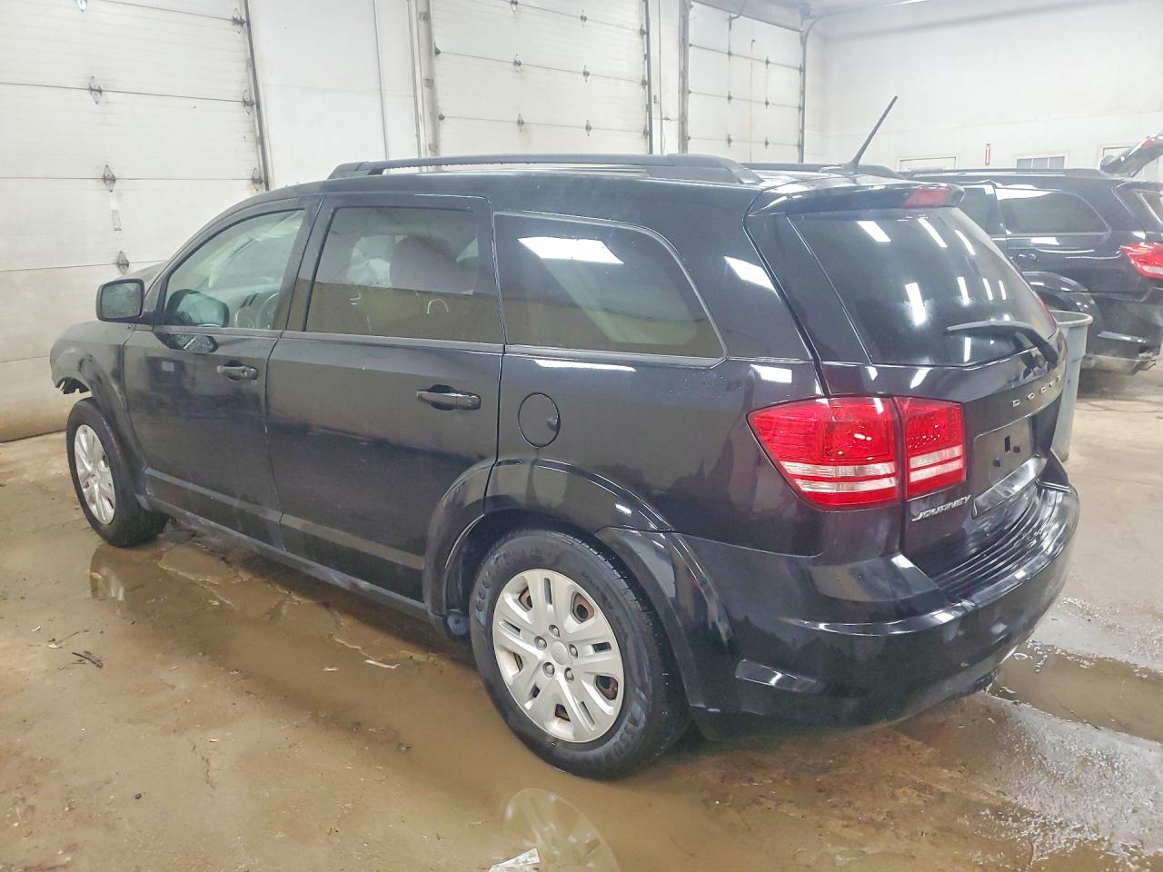 2018 Dodge Journey Se Black vin: 3C4PDCAB9JT379685