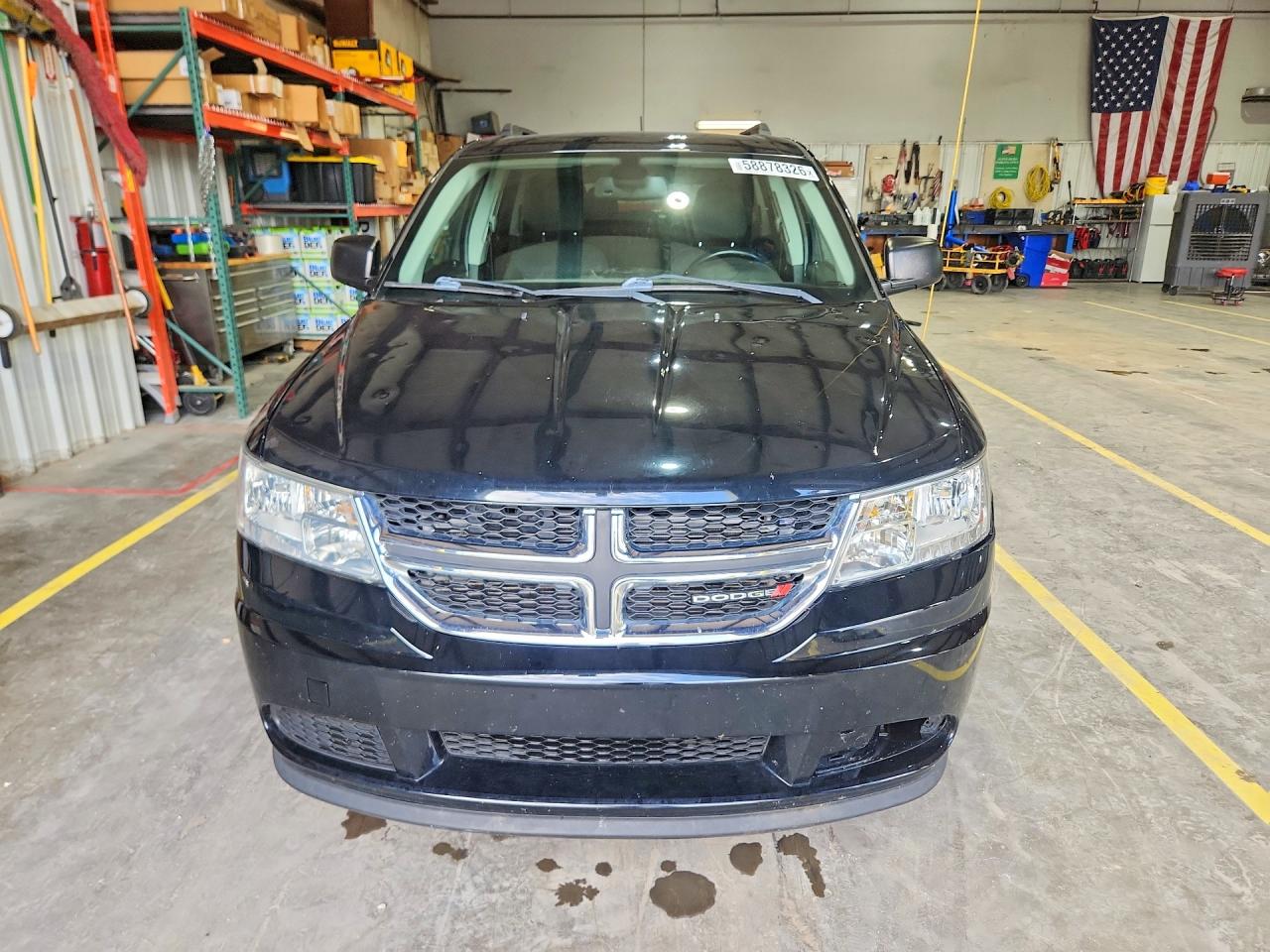 2018 Dodge Journey Se Black vin: 3C4PDCAB9JT444017