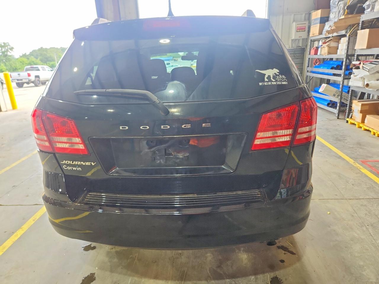2018 Dodge Journey Se Black vin: 3C4PDCAB9JT444017