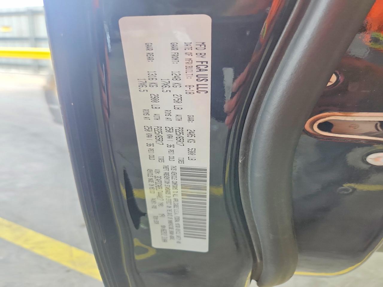 2018 Dodge Journey Se Black vin: 3C4PDCAB9JT444017