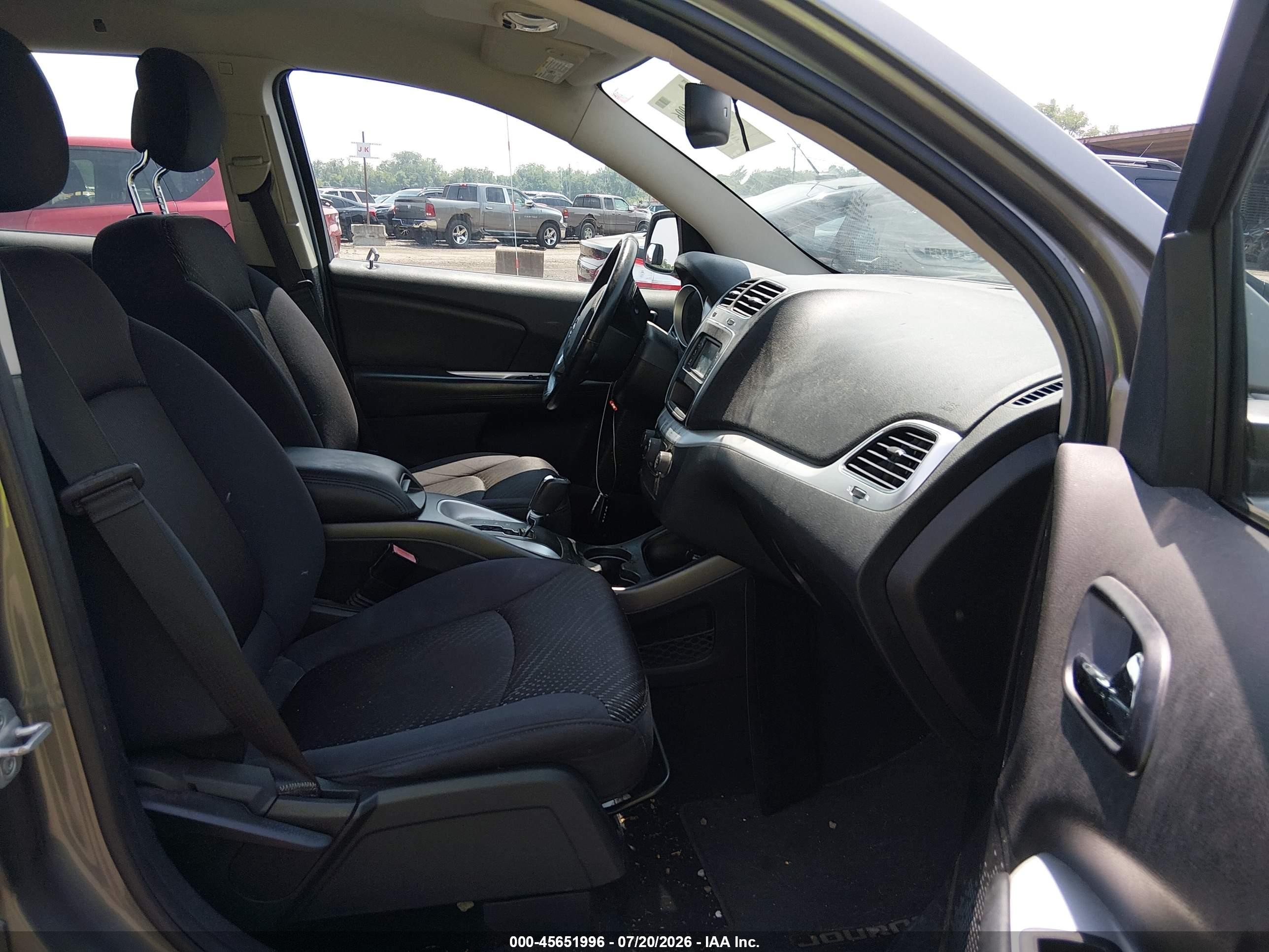 2012 Dodge Journey Se/avp Gray vin: 3C4PDCABXCT366883