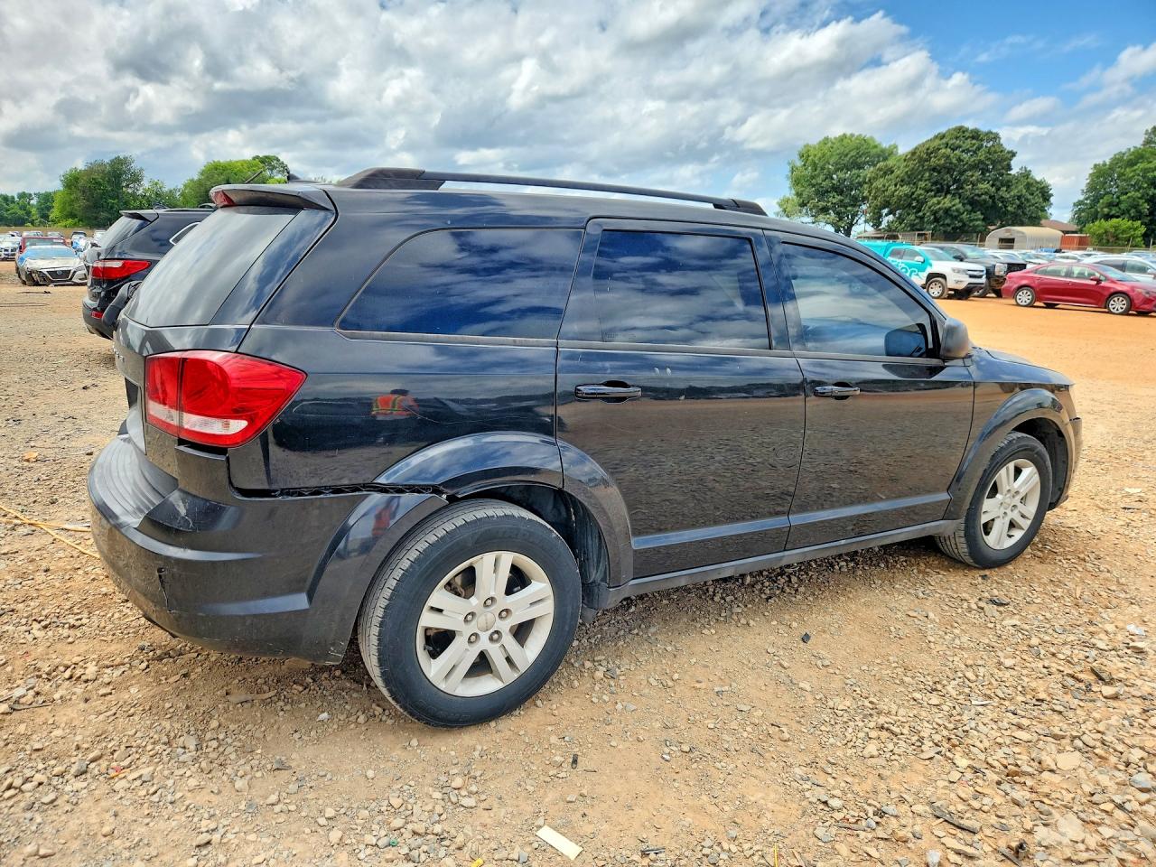 2012 Dodge Journey Se Black vin: 3C4PDCABXCT372649