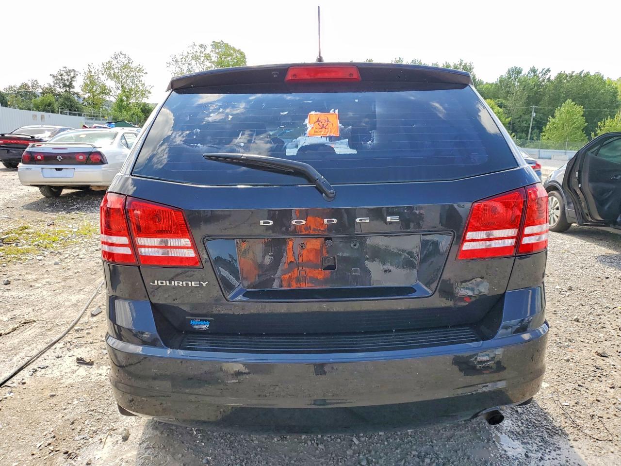 2013 Dodge Journey Se Black vin: 3C4PDCABXDT501345
