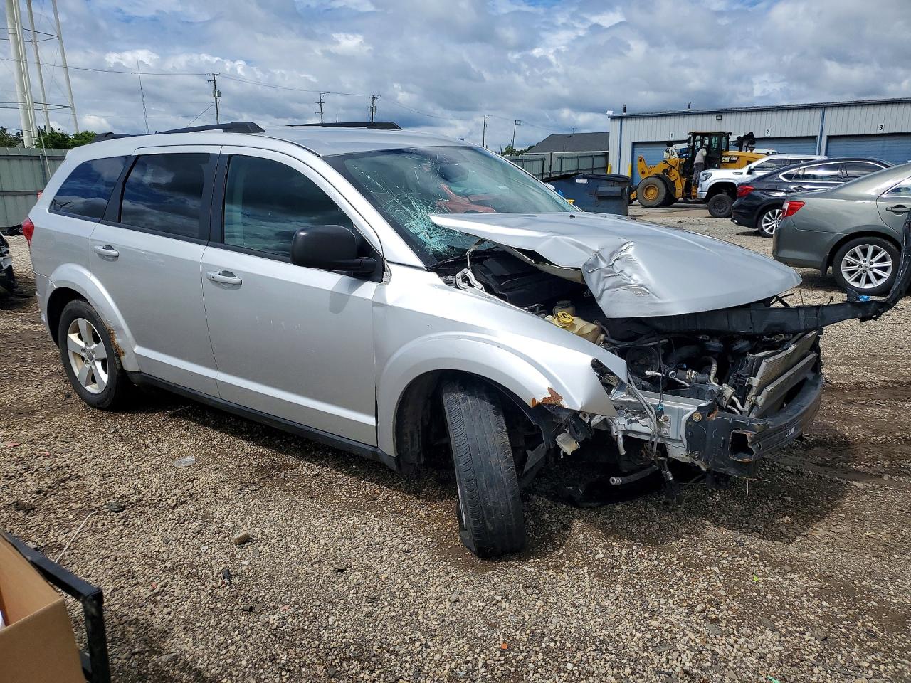2013 Dodge Journey Se Silver vin: 3C4PDCABXDT501460