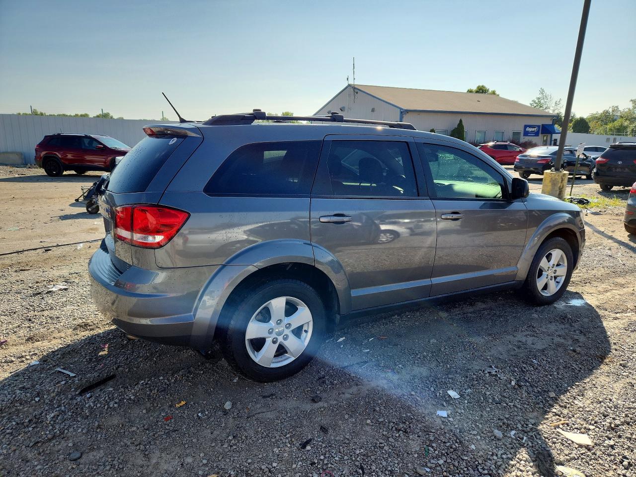 2013 Dodge Journey Se Gray vin: 3C4PDCABXDT508554