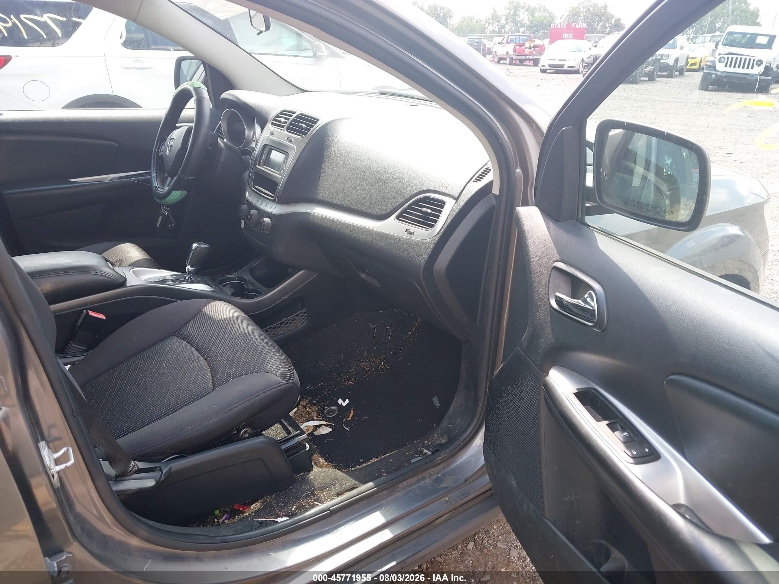 2013 Dodge Journey American Value Pkg Gray vin: 3C4PDCABXDT594688
