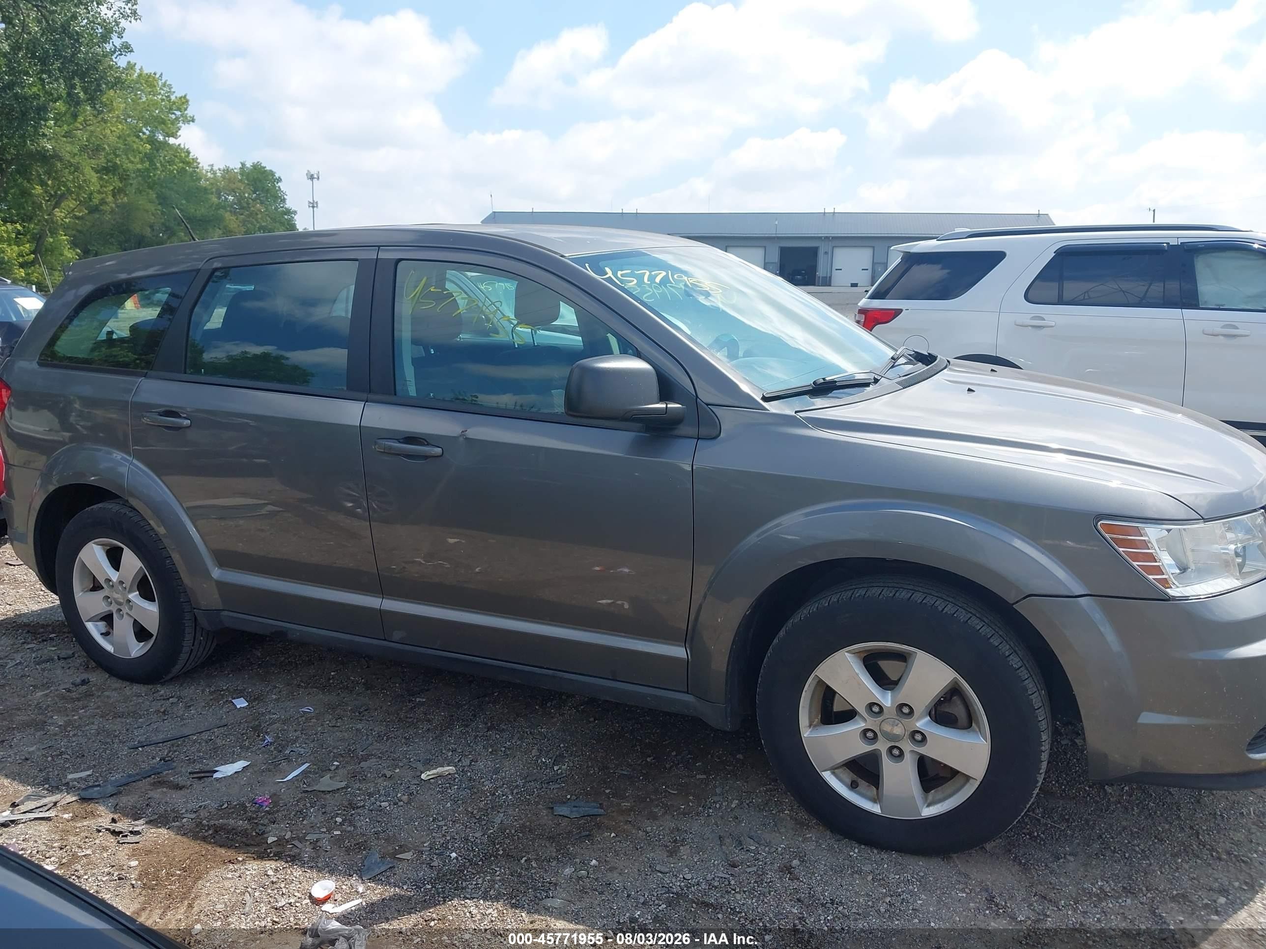 2013 Dodge Journey American Value Pkg Gray vin: 3C4PDCABXDT594688