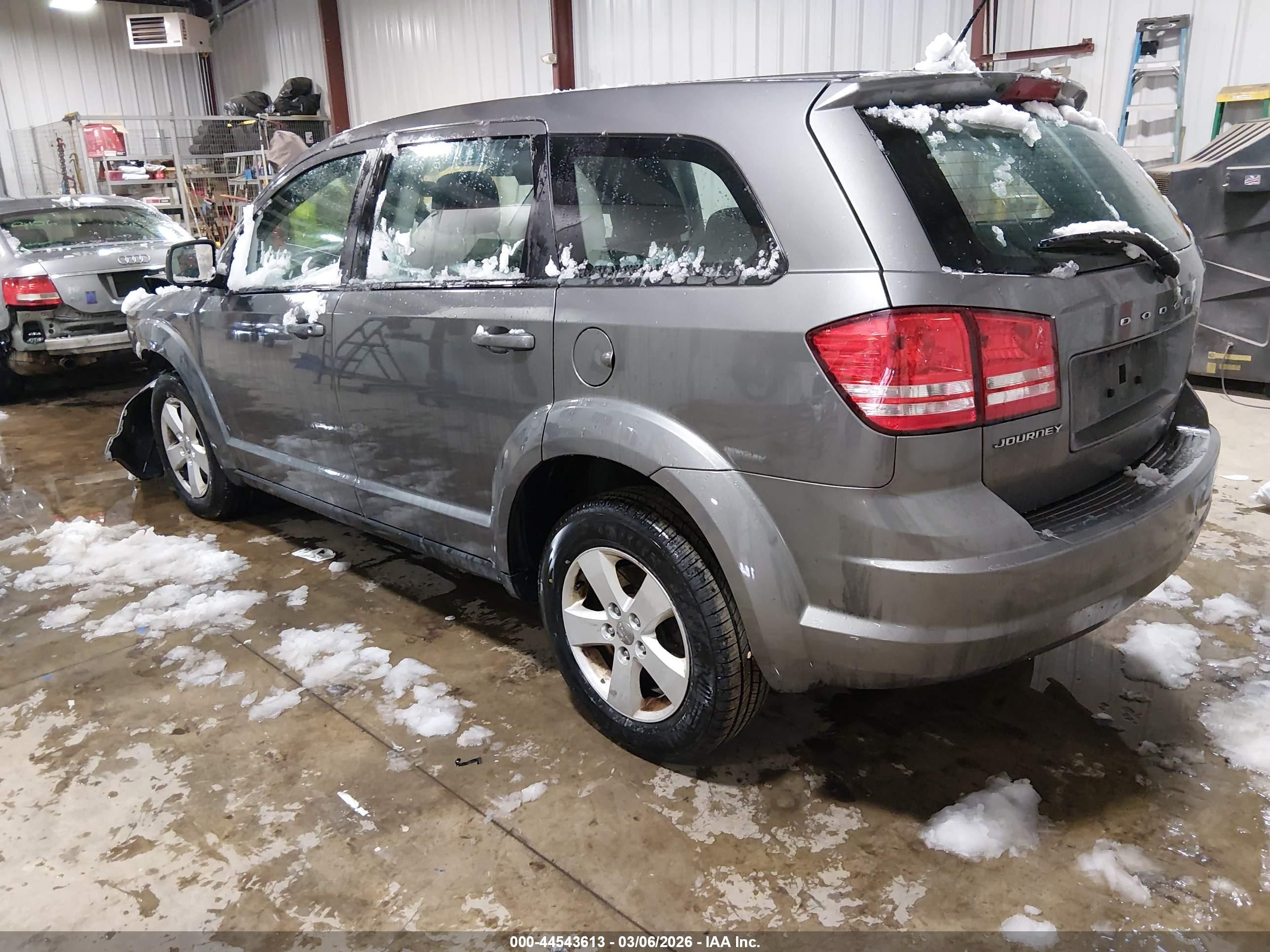 2013 Dodge Journey American Value Pkg Серый vin: 3C4PDCABXDT602966