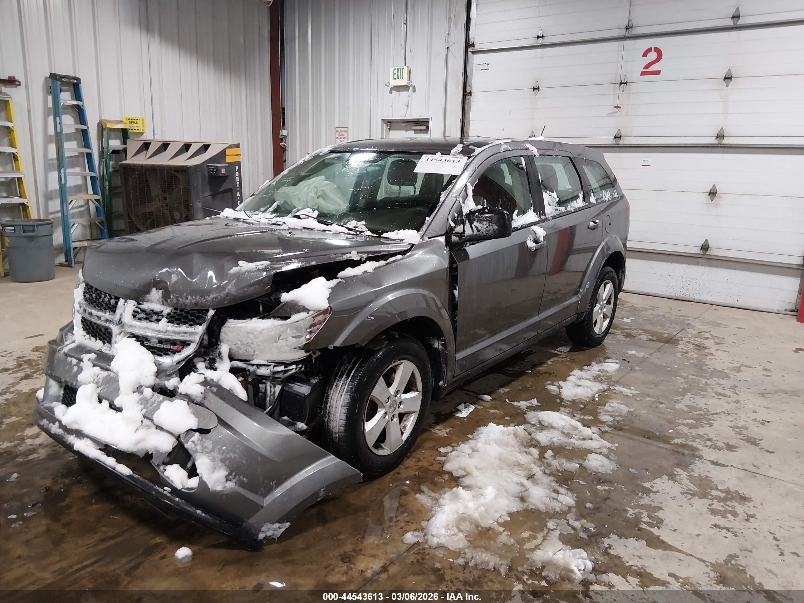 2013 Dodge Journey American Value Pkg Серый vin: 3C4PDCABXDT602966