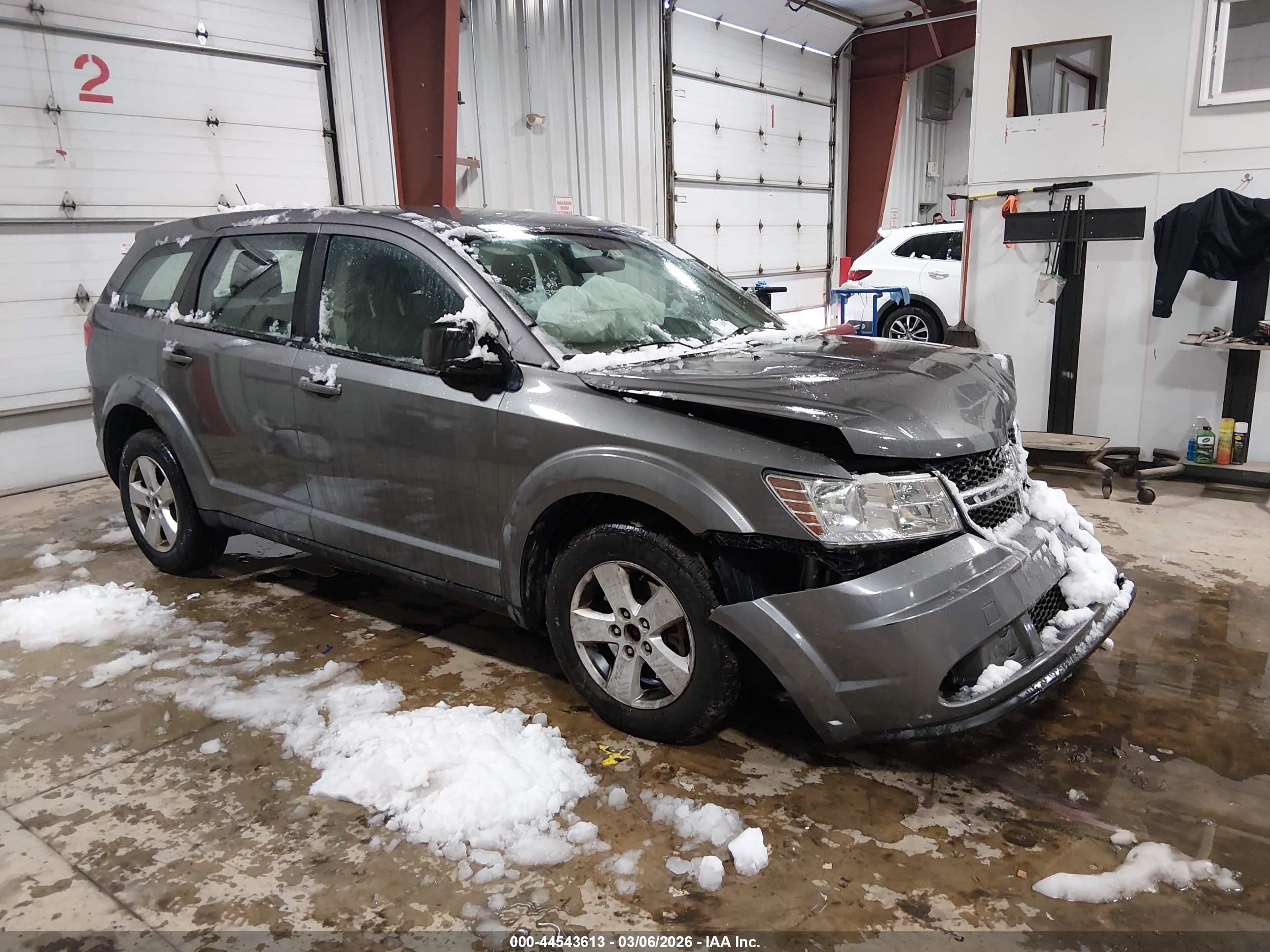 2013 Dodge Journey American Value Pkg Серый vin: 3C4PDCABXDT602966